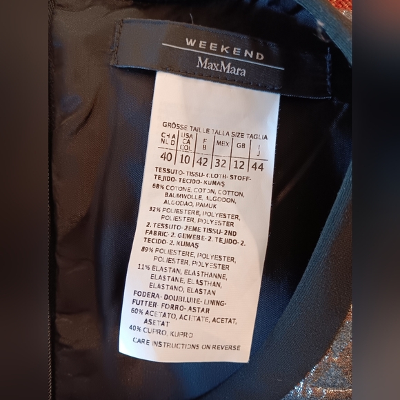 Maxmara weekend womans size 10 dress - Picture 5 of 5